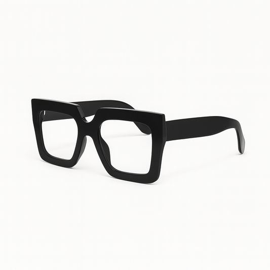 Onyx Edge – Lentes Cuadrados Negros de Estilo Audaz